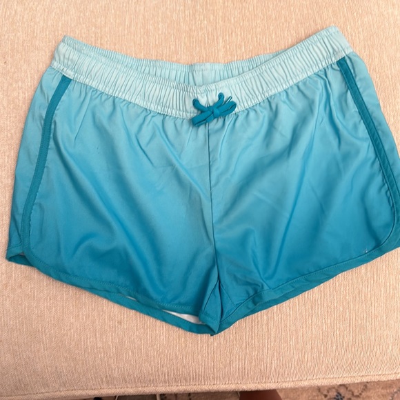 Gymboree Swim shorts in blue ombré sz 14 BNWT - Picture 7 of 7